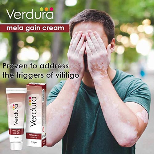 Herbal Aid Mela Gain Cream For Vitiligo And Hypo-Pigmentation White Spots Skin Care 75gm Cream Pack of 2 - BeesActive Australia