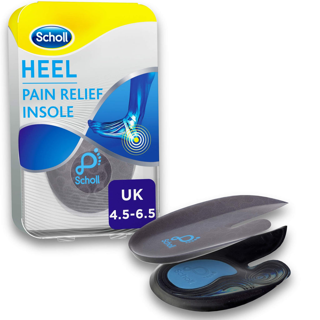 Scholl Orthotic Insoles Heel and Ankle, Plantar Fasciitis Insoles, metatarsalgia insoles, Small, UK Size 4.5-6.5 - BeesActive Australia