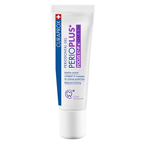 Curaprox PerioPlus+ Focus Gel, 10ml - Oral Gel for Gum Disease Treatment & Enamel Repair. - BeesActive Australia