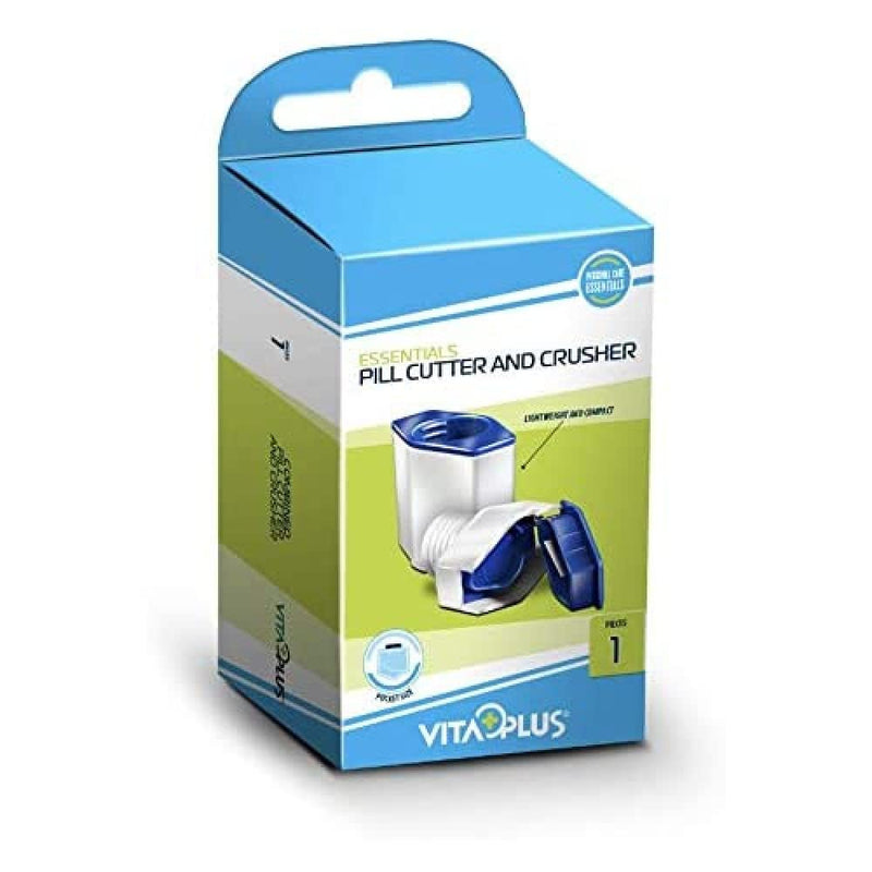 VITAPLUS Pill Cutter and Crusher - Easily Cut or Crush Pills - Compact for Easy Storage - BeesActive Australia