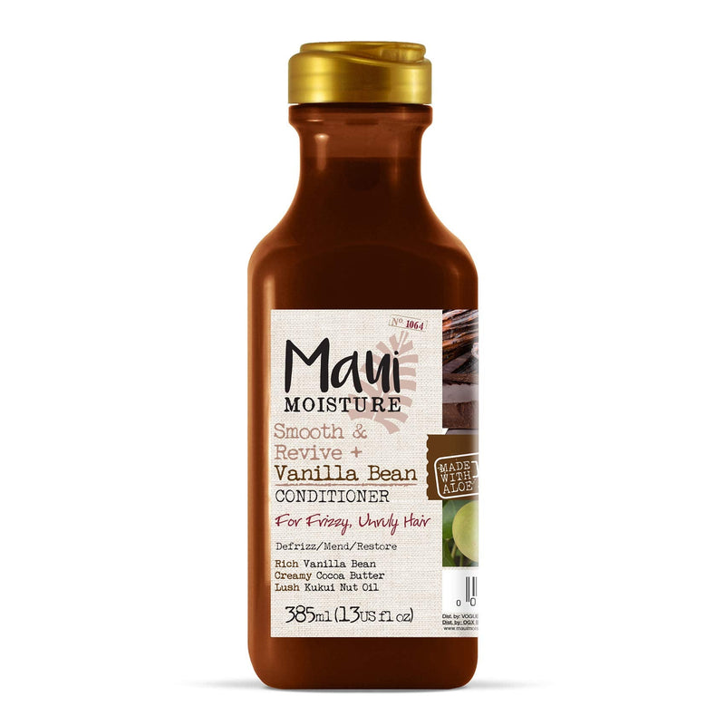 Maui Moisture Anti-Frizz Vegan Vanilla Aloe Vera Conditioner for Frizzy Hair 385 ml - BeesActive Australia