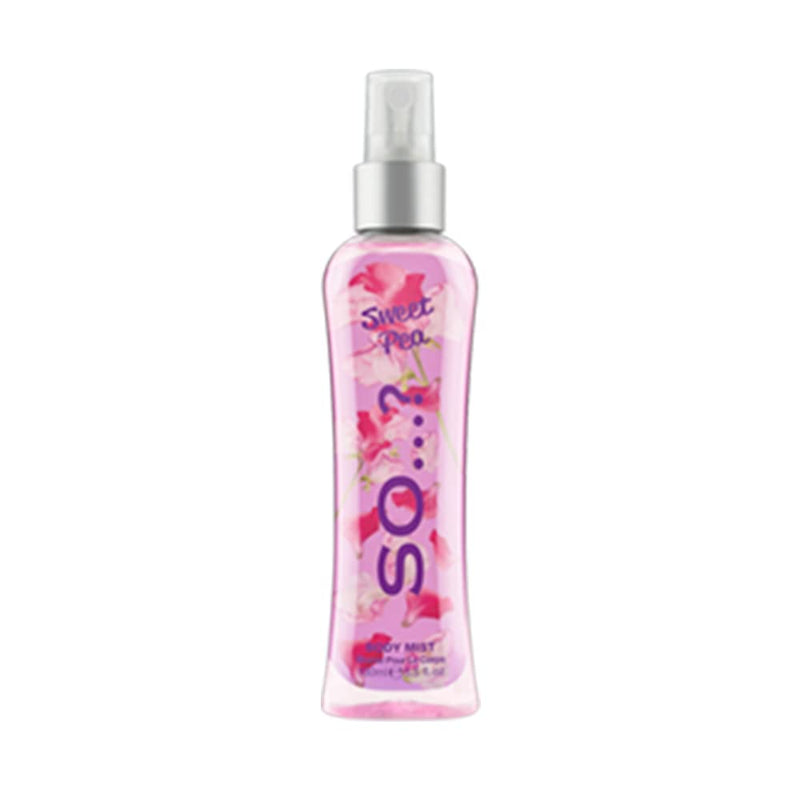 Body Mist By So…? Womens Sweet Pea Body Body Mist Fragrance Spray 100ml 100 ml (Pack of 1) - BeesActive Australia