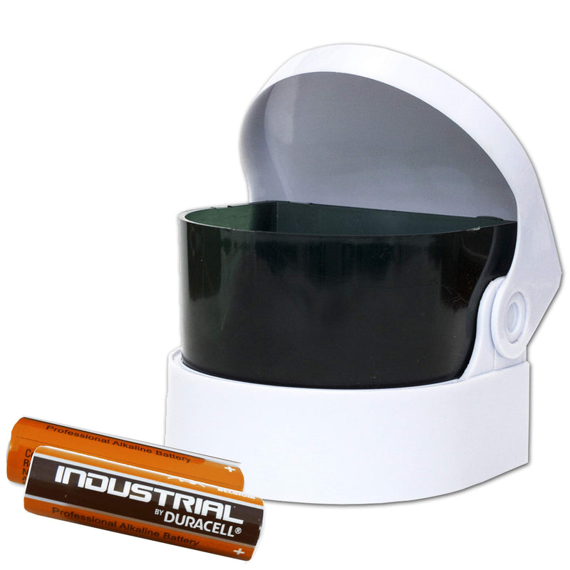Sonic Cleaner ~ Vibrating Bath Battery Operated Case (with 2 AA Batteries) With 2 AA Batteries - BeesActive Australia