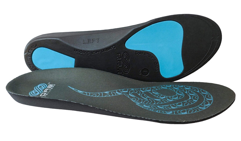 2 Pairs Plantar Fasciitis Orthotic Insoles Arch Support Shoe Boot Inserts Women Men Insole Flat Feet Insert ORTHO ACTIVE Series X-Small 3-4.5 - BeesActive Australia