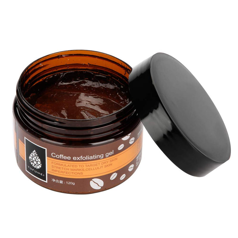 120 g Exfoliating Scrub Gel Coffee Exfoliating Scrub Cream Face Hand Feet Dead Skin Remover Moisturizing Smoothing Clean Pores - BeesActive Australia