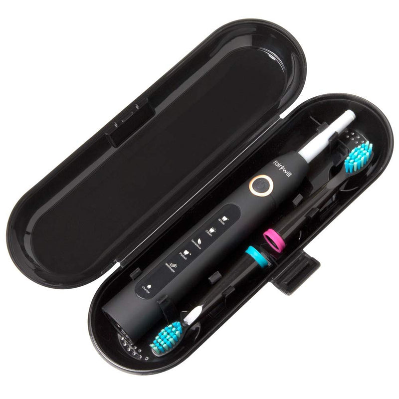 Electric Toothbrush Travel Case for Fairywill/Seago/OKMIMO/ Demita Series, Black - BeesActive Australia