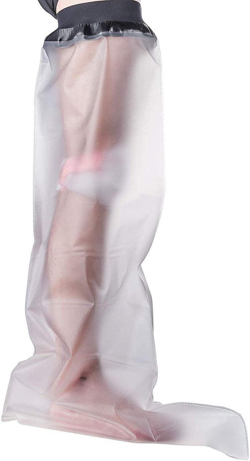 HKF HO KI HO Adult Waterproof Cast Cover Full Leg for Shower,Cast Protector Dressings and Injuries, Keep Cast and Bandage Dry-78cm*44cm 78cm-black - BeesActive Australia