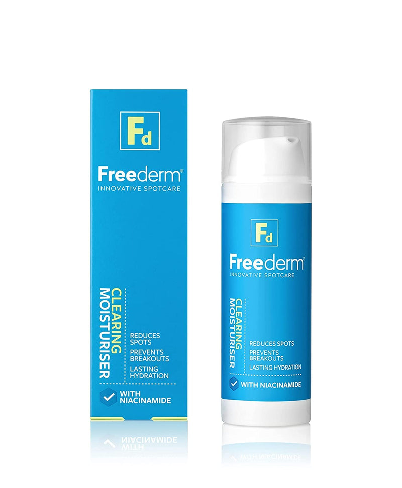 FREEDERM Clearing Oil-Free Face Moisturiser for Spot Prone Skin. Prevents Breakouts. With Niacinamide, 50 ml - BeesActive Australia
