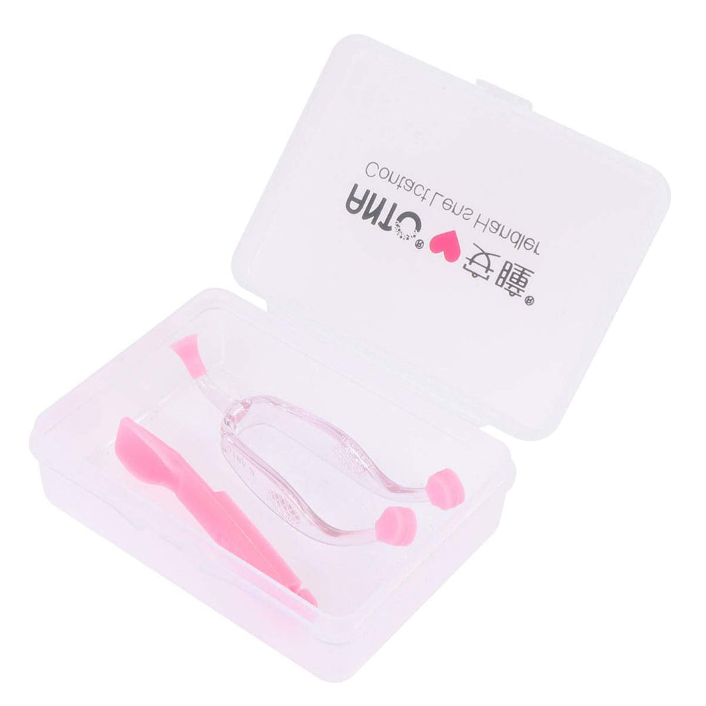 SUPVOX Soft Contact Lens Insertion and Removal Tool Set for Travel Home Use (Pink) - BeesActive Australia
