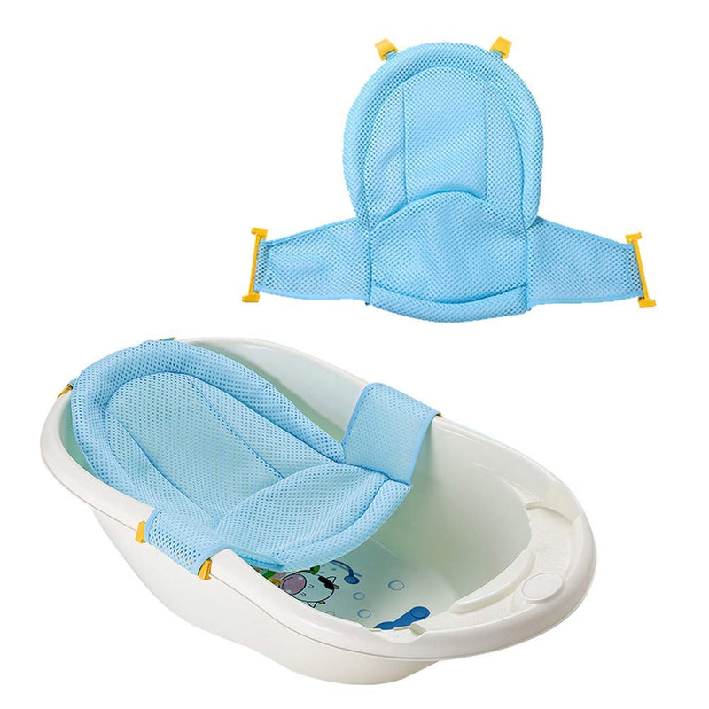 VOARGE Baby Bath Insert Seat, Newborn Shower Mesh for Bathtub, Adjustable Comfortable Bathtubs, for Newborn Baby and Toddler Baby Bath Accessories - BeesActive Australia