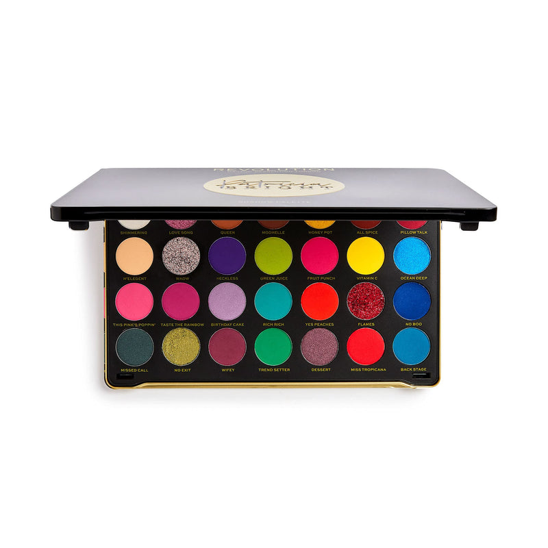 Makeup Revolution X Patricia Bright Rich In Eyeshadow Colour Palette, Multicoloured 1 Count (Pack of 1) - BeesActive Australia
