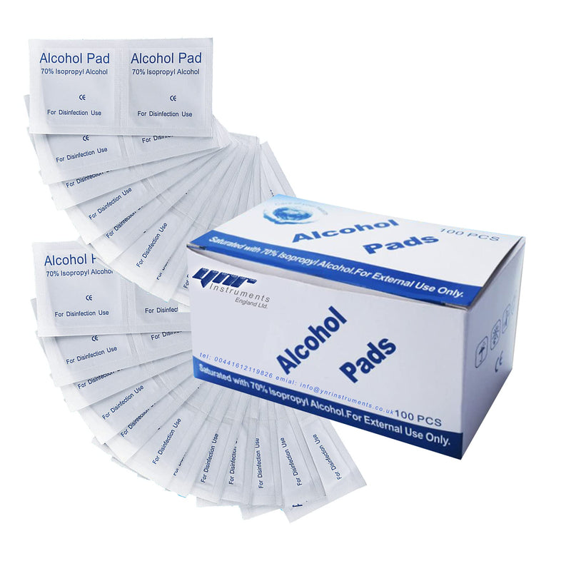 Anself Alcohol Prep Pads Antiseptic Sterilization Swabs Wipes Cleanser Pro YNR (100 pcs) - BeesActive Australia