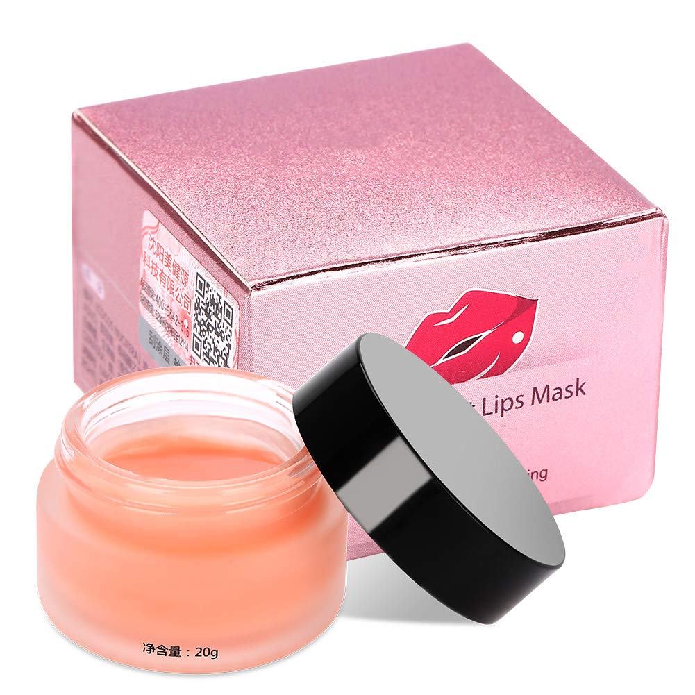 Lip Mask, 20g/Bottle Natural Cherry Night Lip Care Cream, Lip Mask for Beauty Repair Moist Moisturizing Anti Chapped - BeesActive Australia