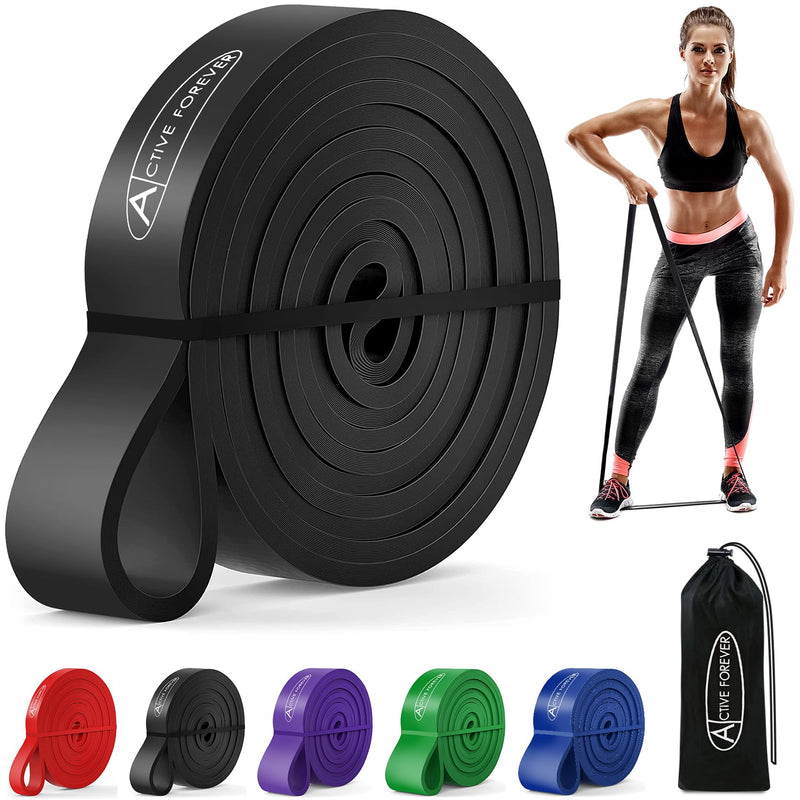 ACTIVE FOREVER Resistance Band,Pull up Assist Band,Fitness Band,Suitable for Boosting Strength,Yoga, Exercise 65LBS - BeesActive Australia