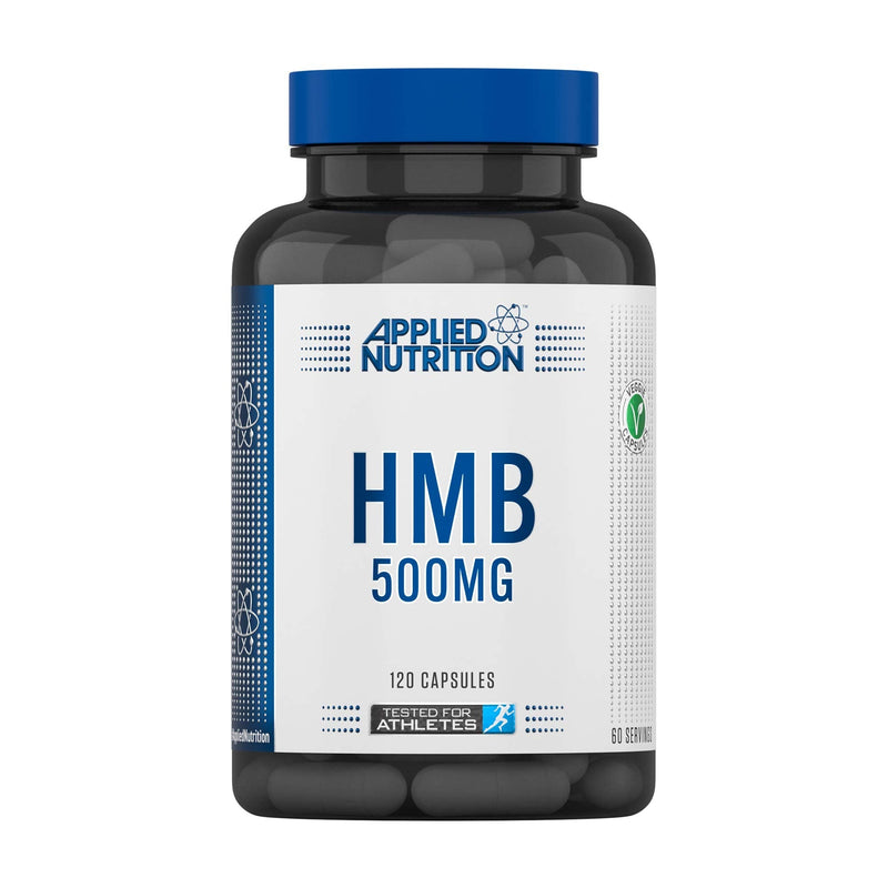 Applied Nutrition HMB Supplement - HMB 500mg Capsules, Metabolite of Leucine, for Muscle Growth & Repair (120 Capsules - 60 Servings) - BeesActive Australia