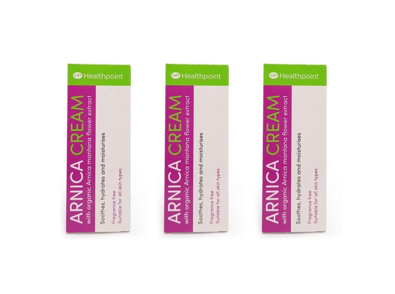 Healthpoint Arnica Cream With Organic Arnica Montana Flower Extract Almond Oil and Cocoa Butter (Triple Pack) - BeesActive Australia