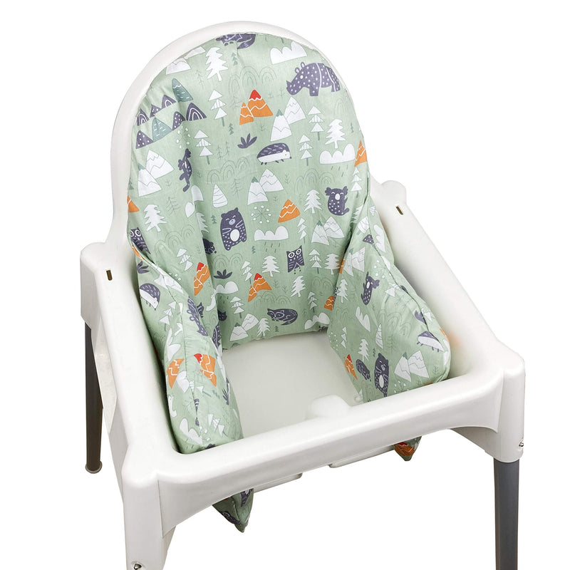 ZARPMA Inflatable Cushion Inner Cover Compatible for IKEA Antilop Highchair (Cover Only) (Green) Green - BeesActive Australia