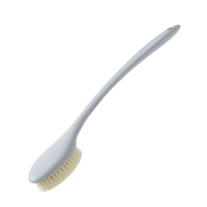Mytlp Bath Brush For Cellulite Treatment Back Scrubber Shower Exfoliating Brush With Long Handle Gentle Wet or Dry Body Brush Make A Glowing Skin (A) - BeesActive Australia