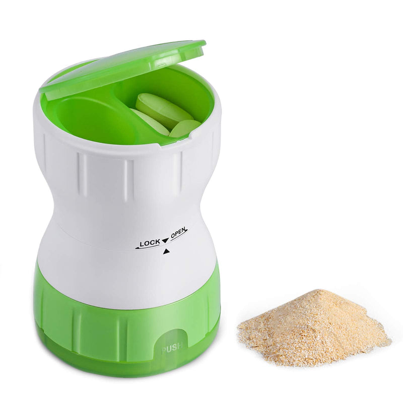 Opret Pill Crusher Grinder - Crushes Small or Large Pills Tablets Vitamins to Fine Powder - for Family Kids Pets - BeesActive Australia