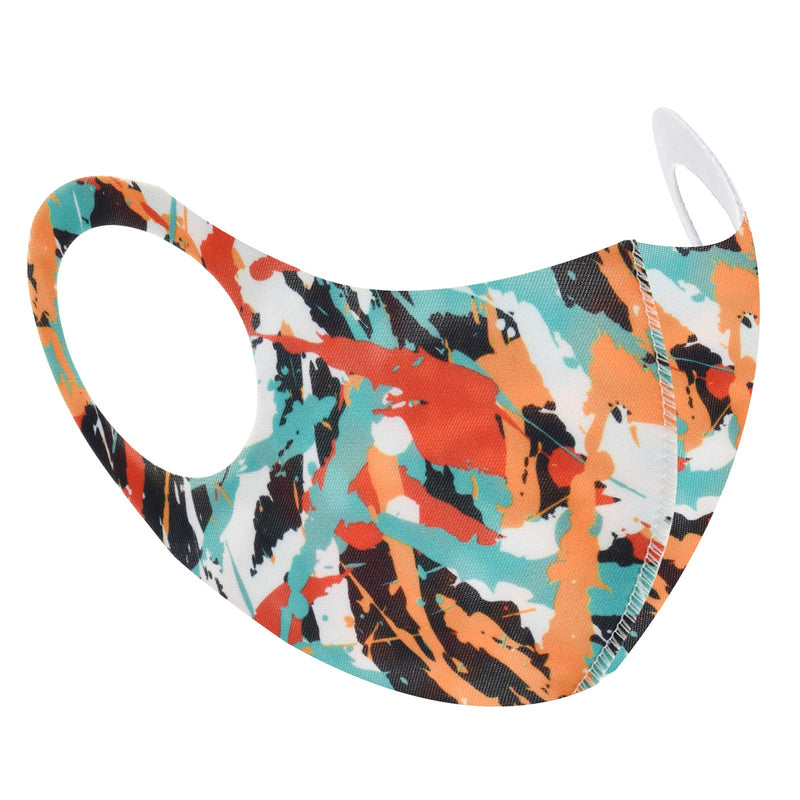 Unisex Reusable Face Mask Protection Washable Facial Skin Mouth Nose Shield Breathable Anti Smoke Pollution Bike Motorcycle Sport (Abstract) Abstract - BeesActive Australia