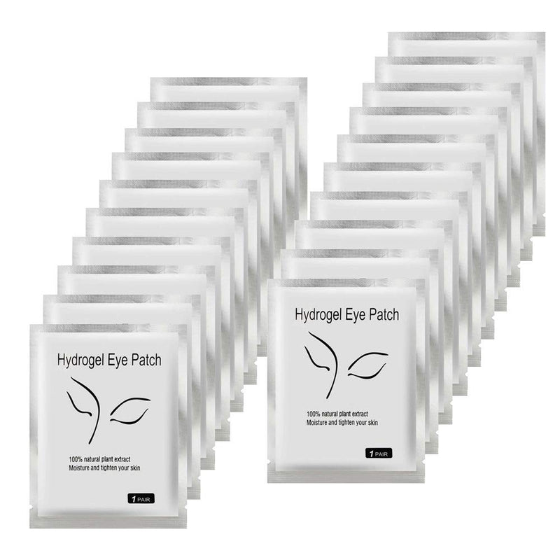 Eye Gel Pads, 100 Pairs Set Gel Eye Pads Eyelash Extension Pads Lash Gel Pads Under Eye Gel Patches,For Pro Salon and Individual Eyelash Extension - BeesActive Australia