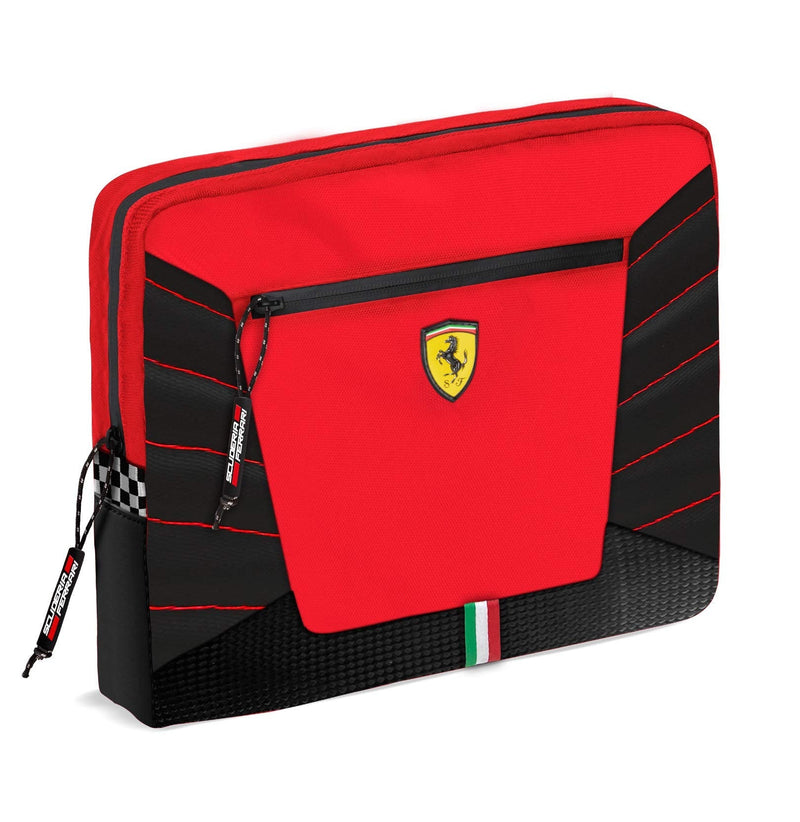 Ferrari Bag Pc Scuderia - Red, Men's Beauty Case and Holder, Red (Red), One Size, red, Taglia unica, Beauty Case and Holder - BeesActive Australia