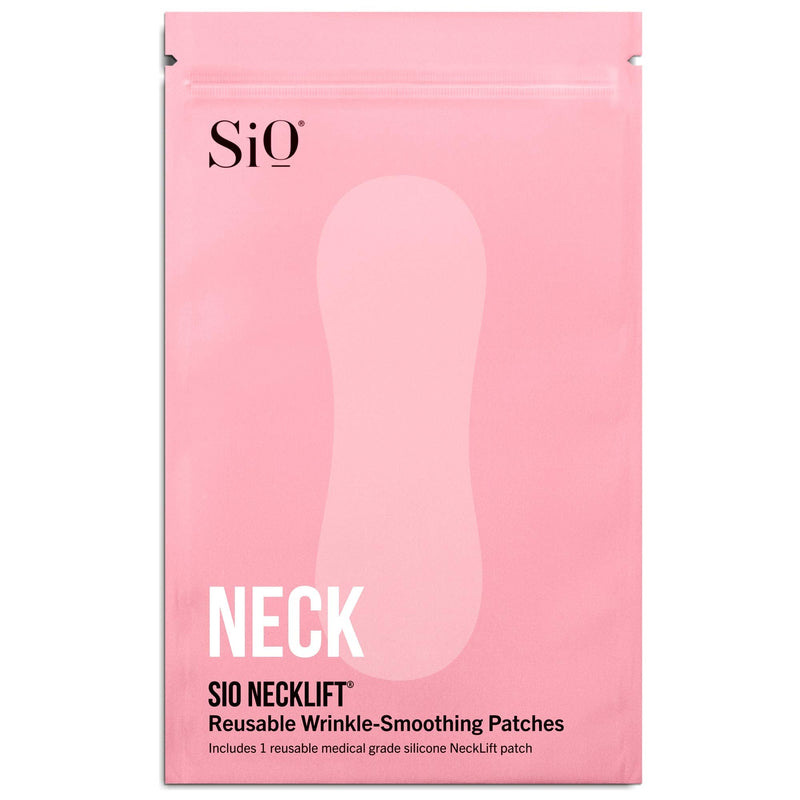 SiO | Neckline Anti-Wrinkle Patch | Overnight Smoothing Silicone Patches For Neck Wrinkles, Fine Lines And Turkey Neck Light brown, Beige NeckLift - BeesActive Australia