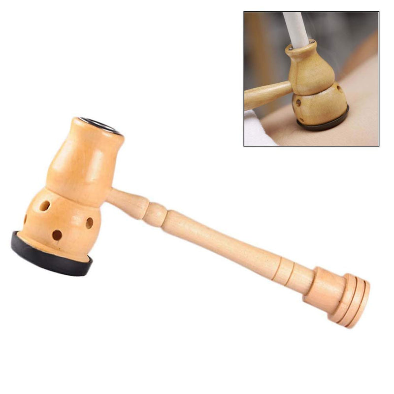 Moxibustion Moxa Box Wood Burner Holder, Burner Navel Chinese Traditional Massage Therapy for Acupuncture - Moxa Portable Healing Box - BeesActive Australia