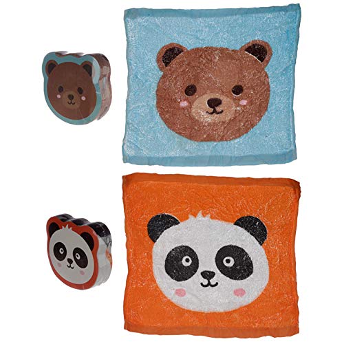 Cutiemals Compressed Travel Towel Animal Lover Loves Animals Boys Girls Christmas Xmas Birthday Top Selling Gift Present Stocking Filler - BeesActive Australia