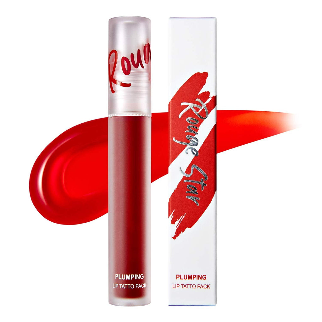 CATRIN Rouge Star Plumping Lip Tattoo pack #Richly Red Tinted Peel off Lip Stain with Plumping Effect, 12 hours Long-lasting Effect Richly Red - BeesActive Australia