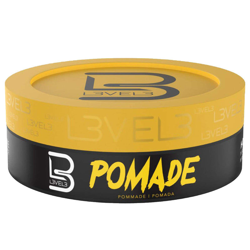 Level 3 Pomade - Improves Hair Strength and Volume L3 - Long-Lasting Hold Infused with Keratin - Level Three Mens Pomade (150 ML) - BeesActive Australia