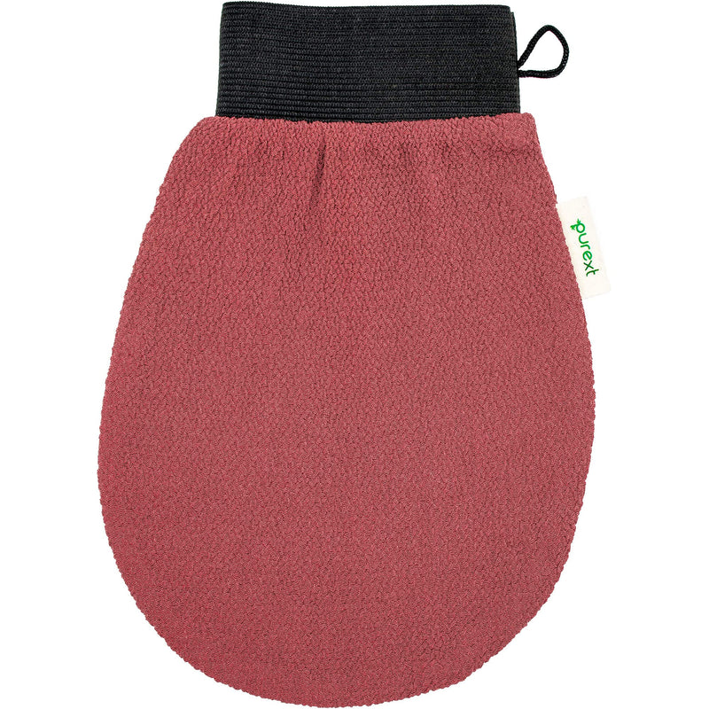 PureXT Exfoliating Glove - Kessa Hammam Body Scrubber - Fake Tan Remover Exfoliator Mitt (250D) - BeesActive Australia
