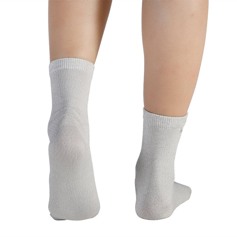 Sock Massager 1 Pair Conductive Socks Massage Socks Physiotherapy Health Care Relieve Foot Fatigue for Tens Machine(Long Type) Long Type - BeesActive Australia