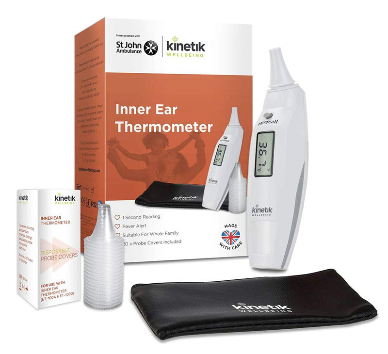 Kinetik Wellbeing Inner Ear Thermometer – Used by The NHS – in Association with St John Ambulance - BeesActive Australia