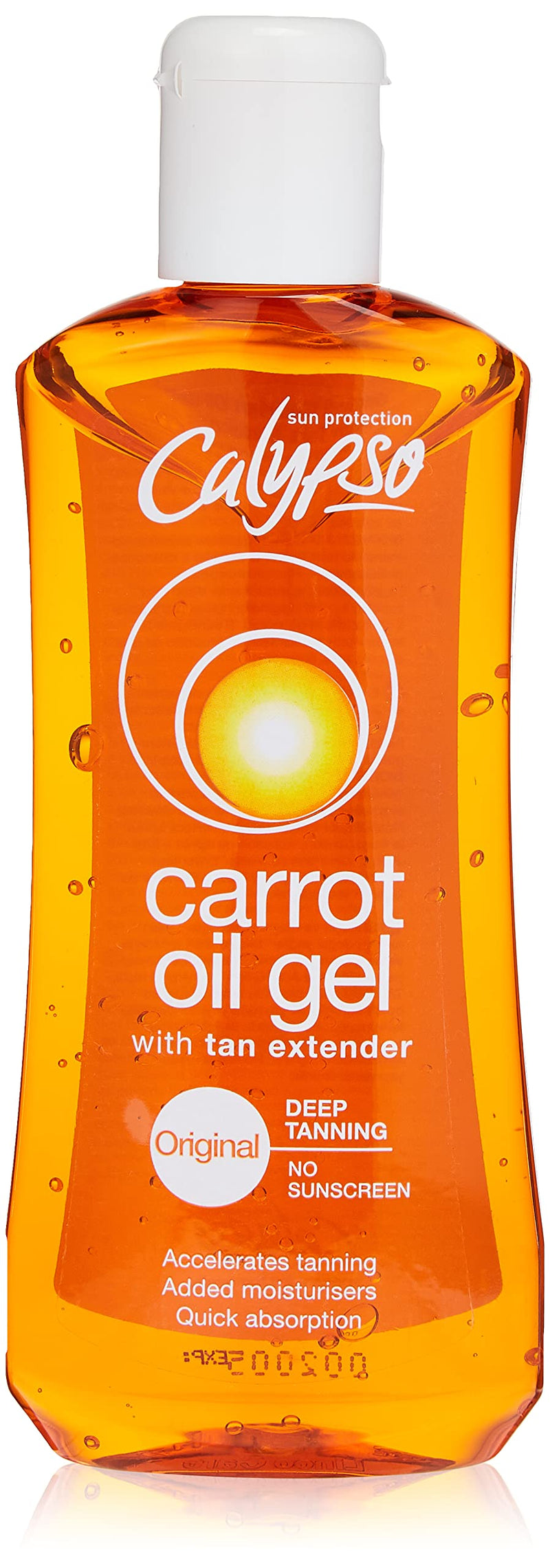 Calypso Carrot Oil Tan Extending Gel | Optimises Natural Tan | Added Moisturisers | 200Ml - BeesActive Australia