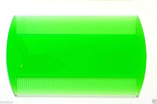 A1SONIC® Neon Double Sided Nit Comb for Head Lice Detection Comb | it removes Nits, Lice and Fleas and eggs (GREEN) GREEN - BeesActive Australia
