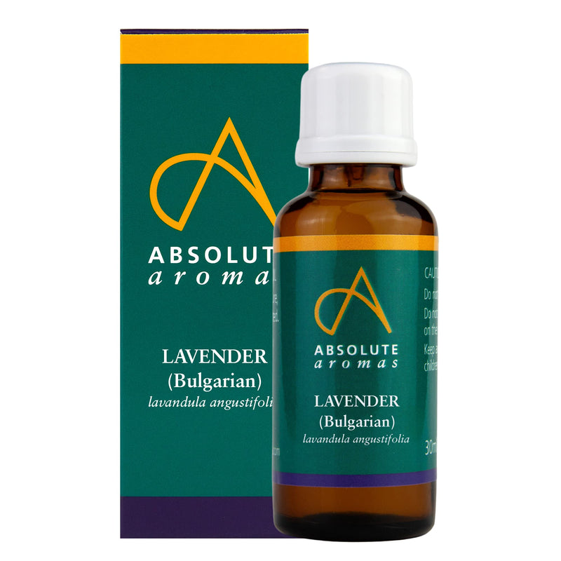 Absolute Aromas Lavender Essential Oil 30ml - 100% Pure, Natural, Undiluted and Cruelty-Free - for use in a Diffuser and Aromatherapy Blends - BeesActive Australia