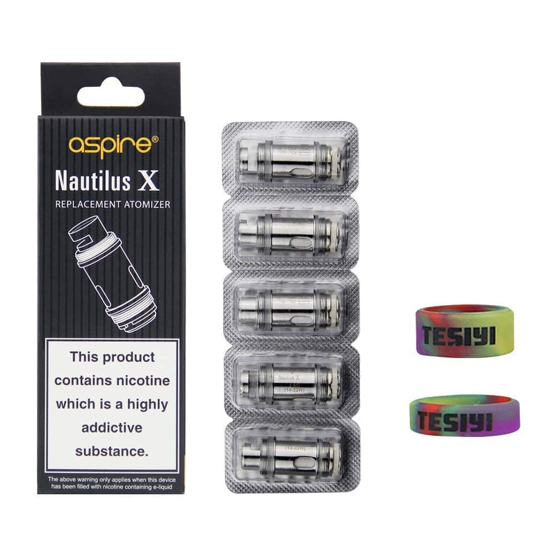 Aspire Nautilus X Coils Replacement Atomizer Nautilus XS X30 Rover 2 BVC Coil 1.8ohm Pack of 5 - BeesActive Australia