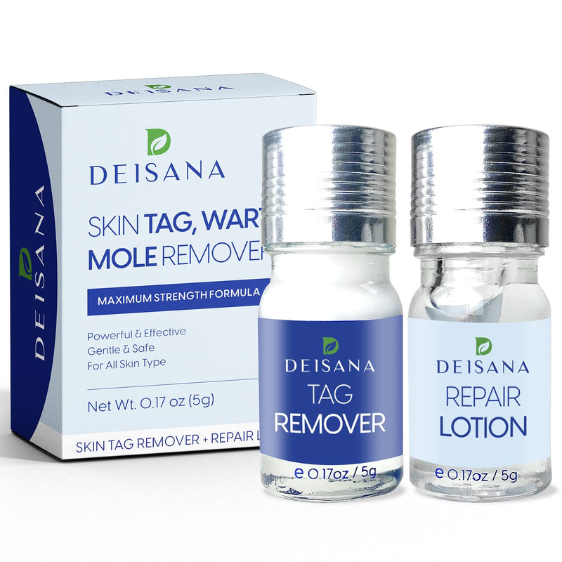 DEISANA Skin Tag, Wart & Mole Remover and Repair Gel Set Skin Tag Removal Treatment Mole Corrector - BeesActive Australia