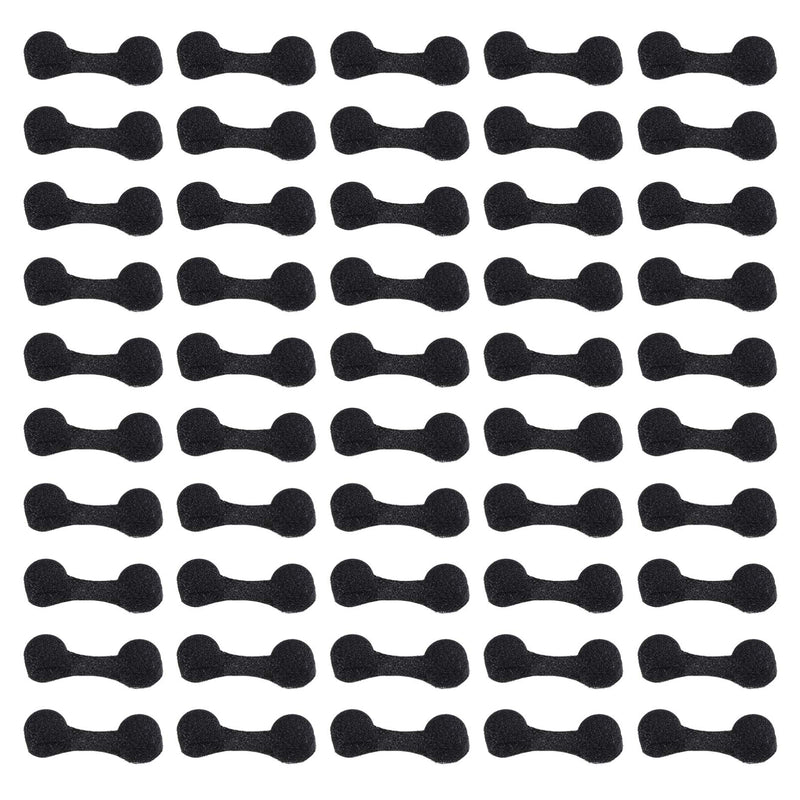 50pcs Disposable Nose Filter Plug Anti-dust Protection Breathable Anti Snore Devices Filters for Sunless Airbrush Spray Tanning (Black) Black - BeesActive Australia