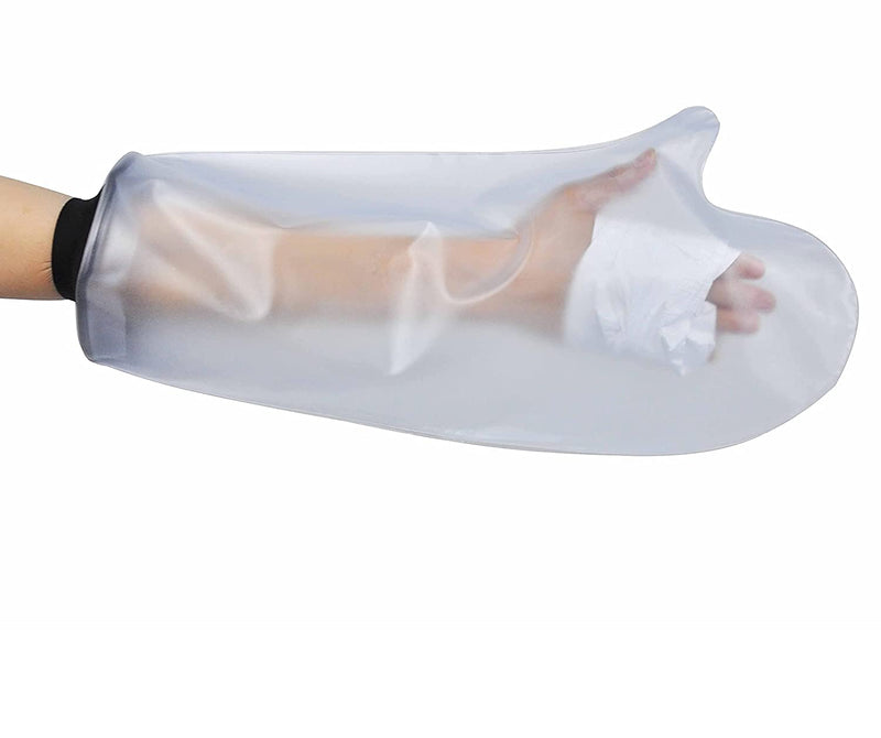 Waterproof Arm Cast Cover for Shower, Protector Arm Sleeve,Also for Bandages and Plasters,Watertight Seal,Reusable-Half Hand. - BeesActive Australia