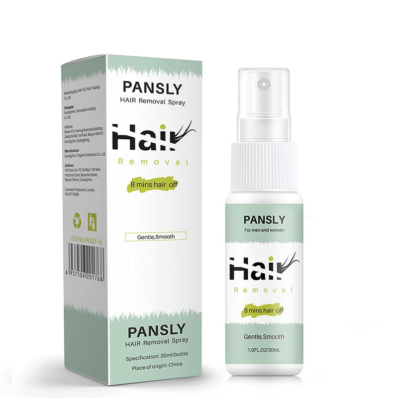 Hair Removal Spray Foam For Women and Man, 8 Minutes Gentle Hair Removal Cream for Underarm, Arm, Leg, Bikini Areas, 30ML - BeesActive Australia