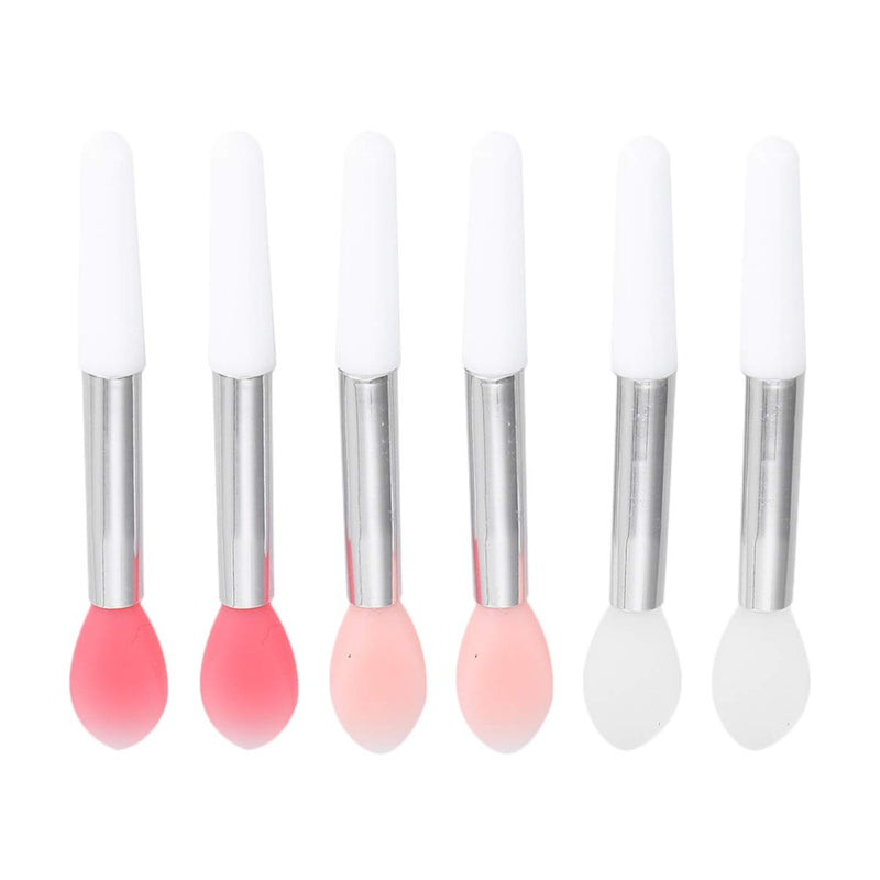 Uonlytech 6pcs Small Silicone Lip Brush Silicone Lipstick Brush Lip Brush Applicator for Lip Oil - BeesActive Australia
