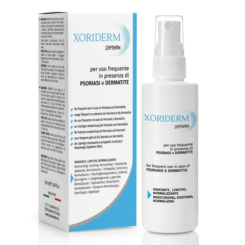 Xoriderm Serum Lotion helps in presence of Psoriasis and Dermatitis of the scalp. Soothing, moisturizing and rebalancing action. - BeesActive Australia