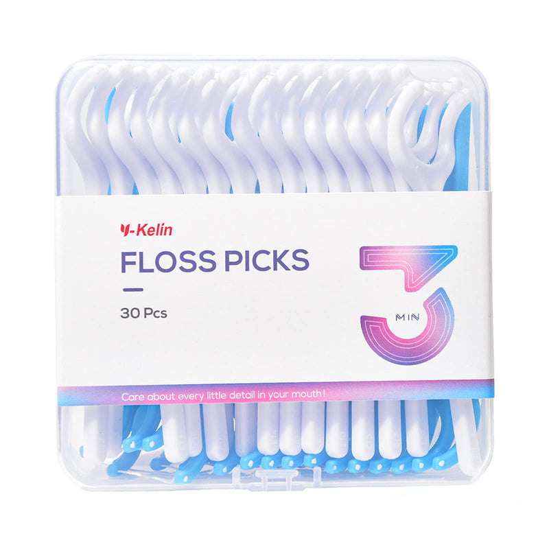 Dental Floss Y-Type Oral Cleaning Portable Orthodontic Toothpick Cleaner 30 Pcs (1 Pack) 1 pack - BeesActive Australia