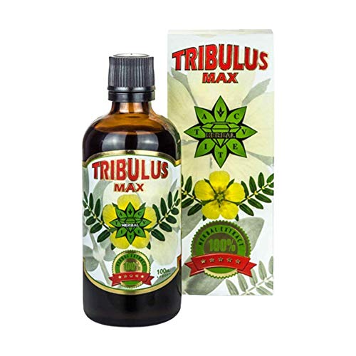 Tribulus Max | 100ml Natural Liquid Extract (33 Days Supply) | Tribulus Terrestris | Suitable for Vegetarians, Vegans by Cvetita Herbal (100ml) - BeesActive Australia
