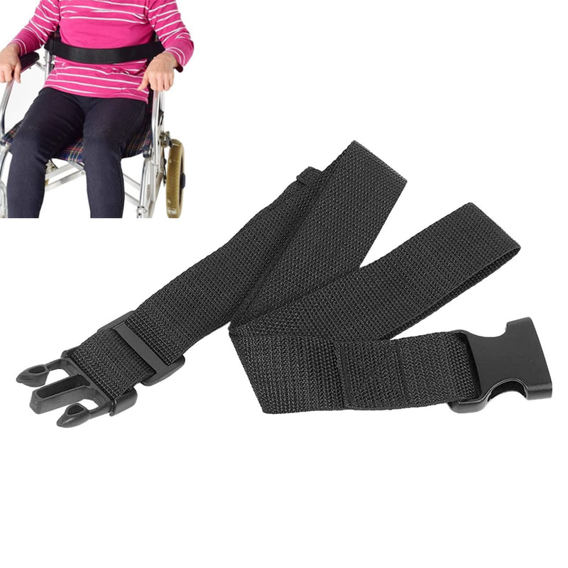 Wheelchair Lap Strap, 52in Long Adjustable Wheelchair Seat Belt Extender Safety Waist Leg Strap Chest Buckle for Mobility Scooter Wheelchair - BeesActive Australia