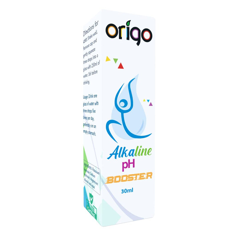 💧 Origo Alkaline pH Booster Drops for Alkaline drinking Water 30ml | Alkaline Water Mineral Drops Tasteless & Flavorless - BeesActive Australia