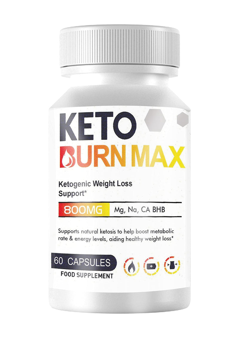 Keto Burn Max - Ketogenic - Best Weight Loss Support for Men & Women - 1 Month Supply - Fitness Hero Supplements 60 Count (Pack of 1) - BeesActive Australia