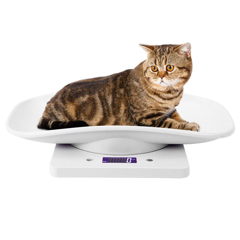 Goshyda Digital Pet Scale, Food Weight Mini Scale, LCD Electronic Scales, for Weighing Small Cat, Dog, Parrots, Hamster - BeesActive Australia